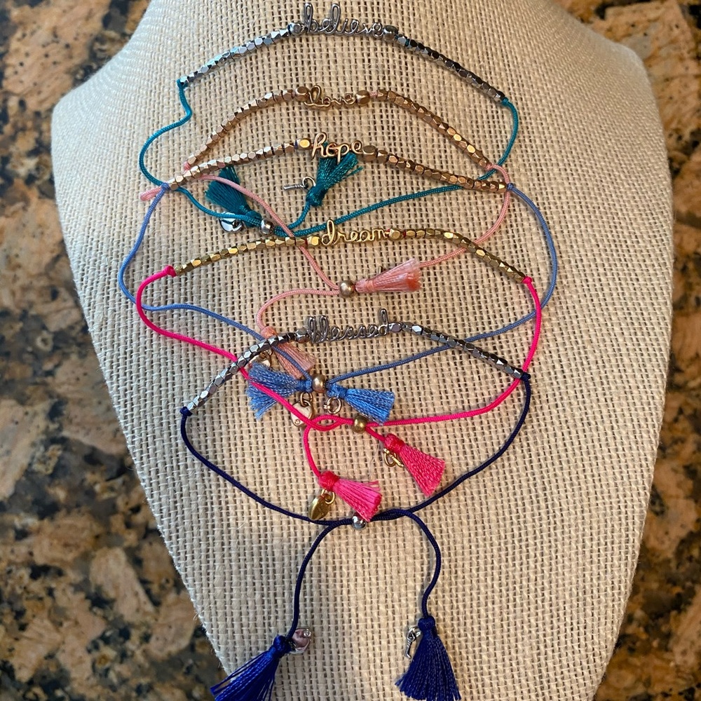 Bundle of 5 KEEP Collective Bracelets